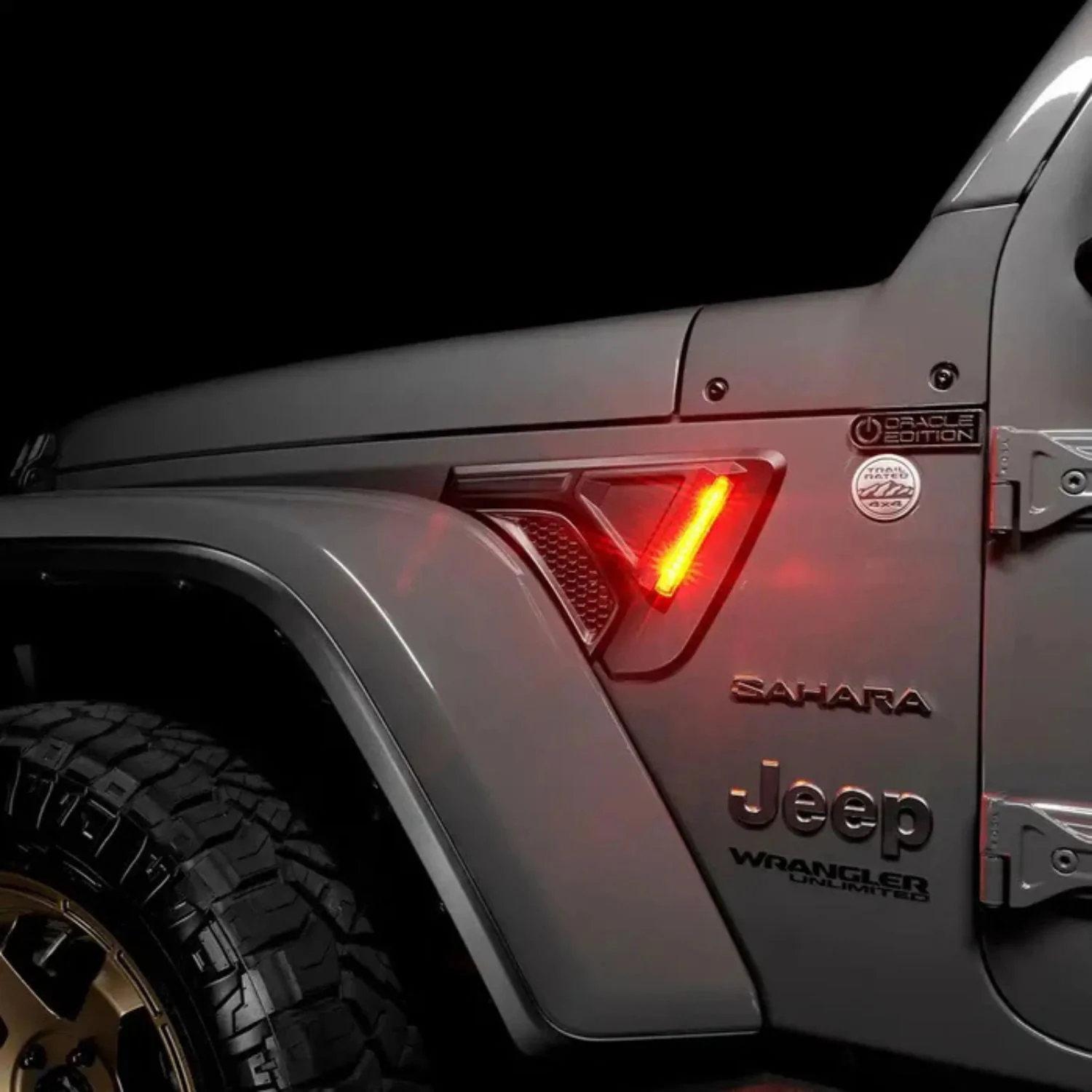 Oracle Lighting Sidetrack LED Fender Lights 18-24 Jeep Wrangler JL/Gladiator JT - Image 3