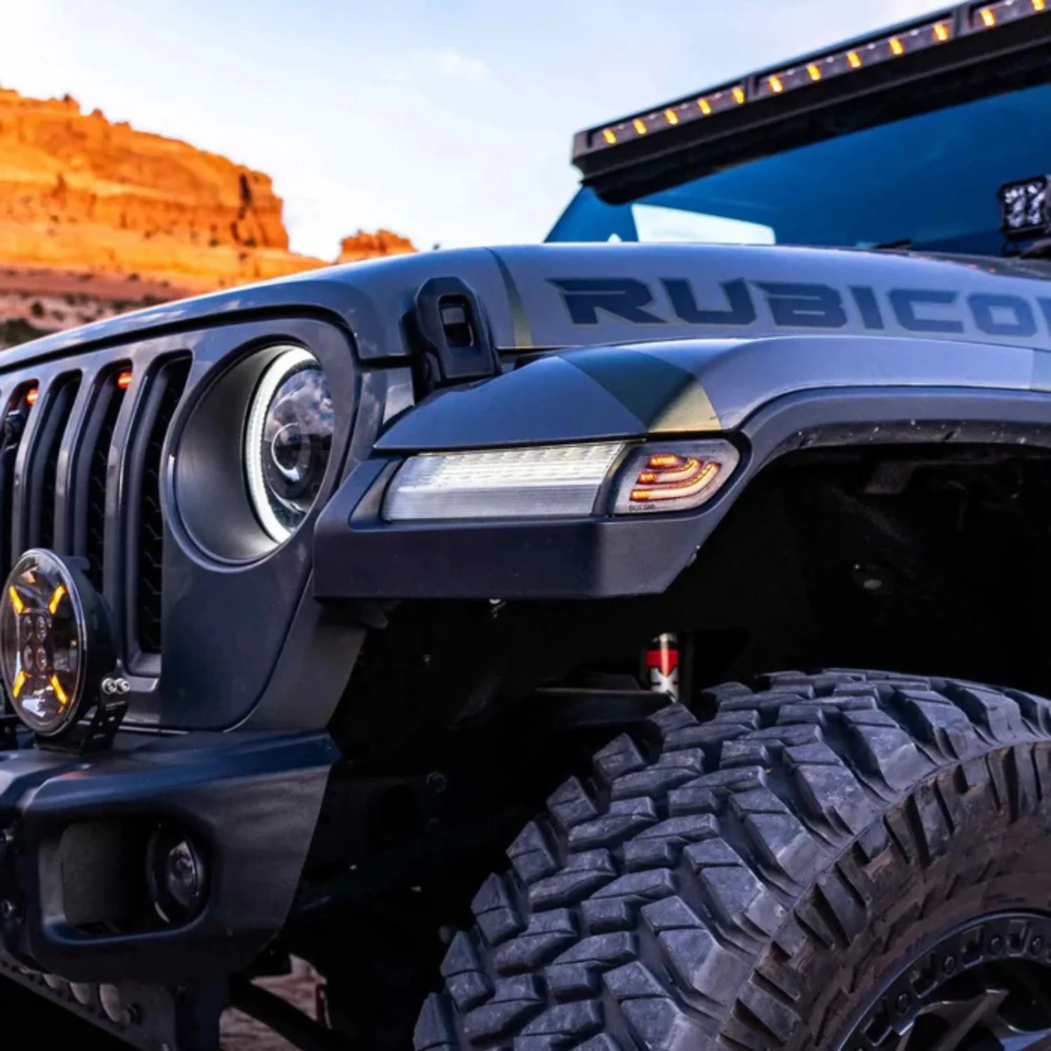 Oracle Lighting Smoked Lens LED Front Sidemarkers 18-24 Jeep Wrangler JL/Gladiator JT - Image 2
