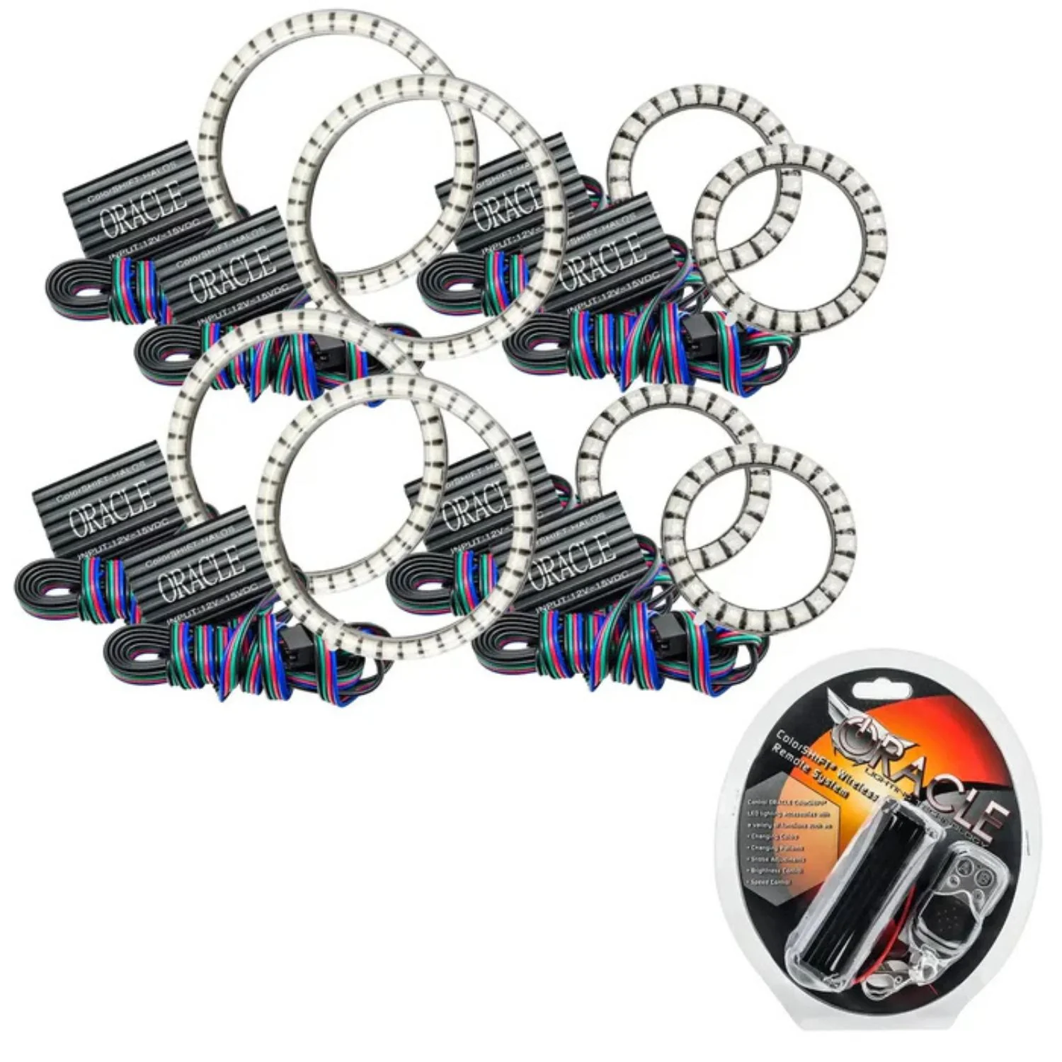 Oracle Lighting Vector Series Grille LED Halo Kit 18-23 Jeep Wrangler JL/Gladiator JT - Image 4