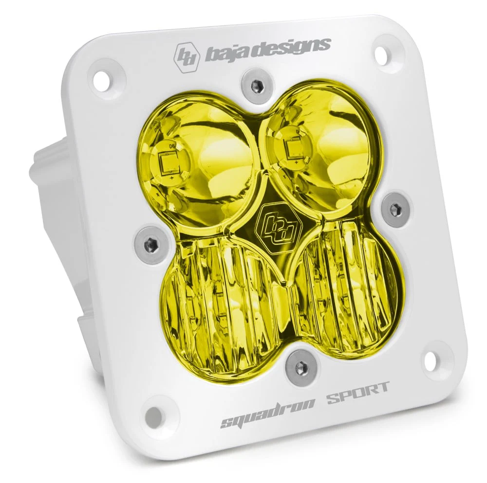Baja Designs Squadron Sport Flush Mount White LED Light - Image 7