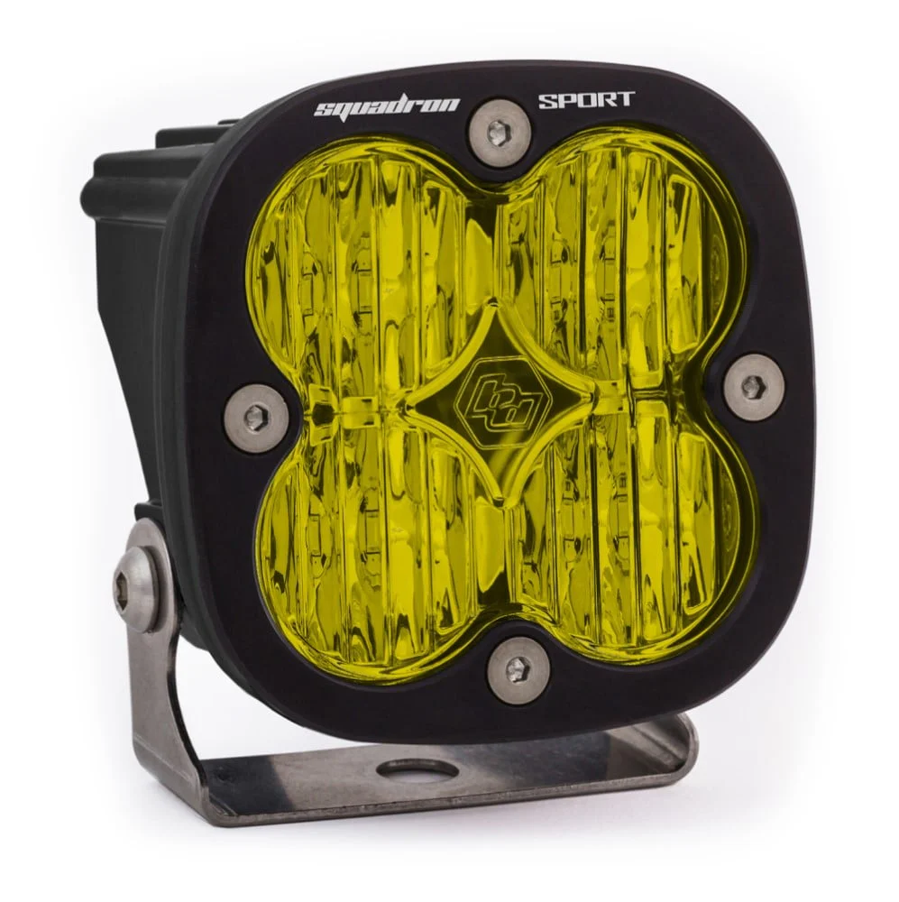 Baja Designs Squadron Sport LED Light - Amber Lens - Image 3
