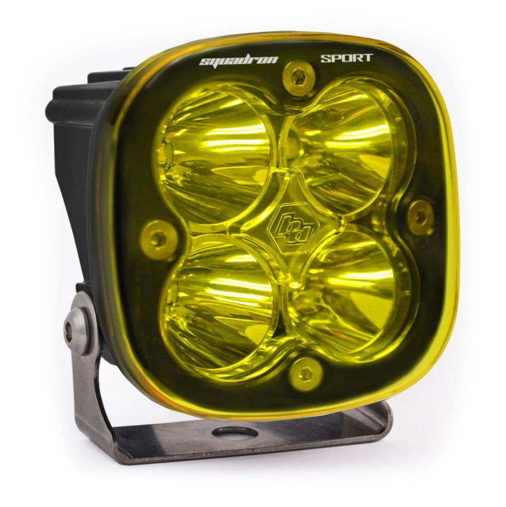 Baja Designs Squadron Sport LED Light - Amber Lens - Image 4