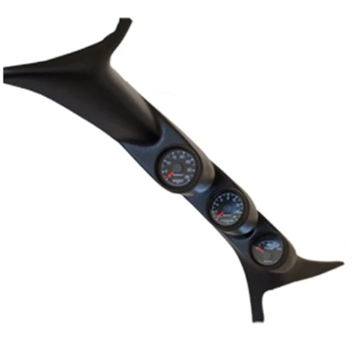 Auto Meter Factory Match Triple Pillar Gauge Kit (EGT, Boost, Trans) 99-07 Ford Powerstroke