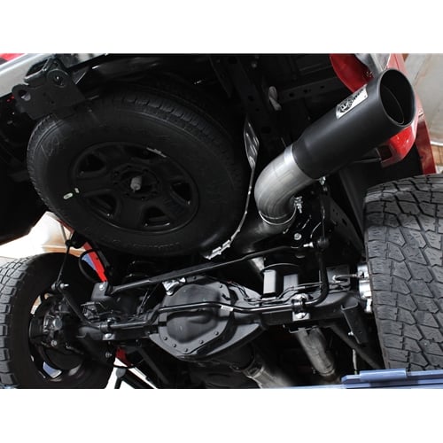 AFE Large Bore-HD Series 5" Stainless DPF Back Exhaust 13-18 6.7L Cummins - Image 5
