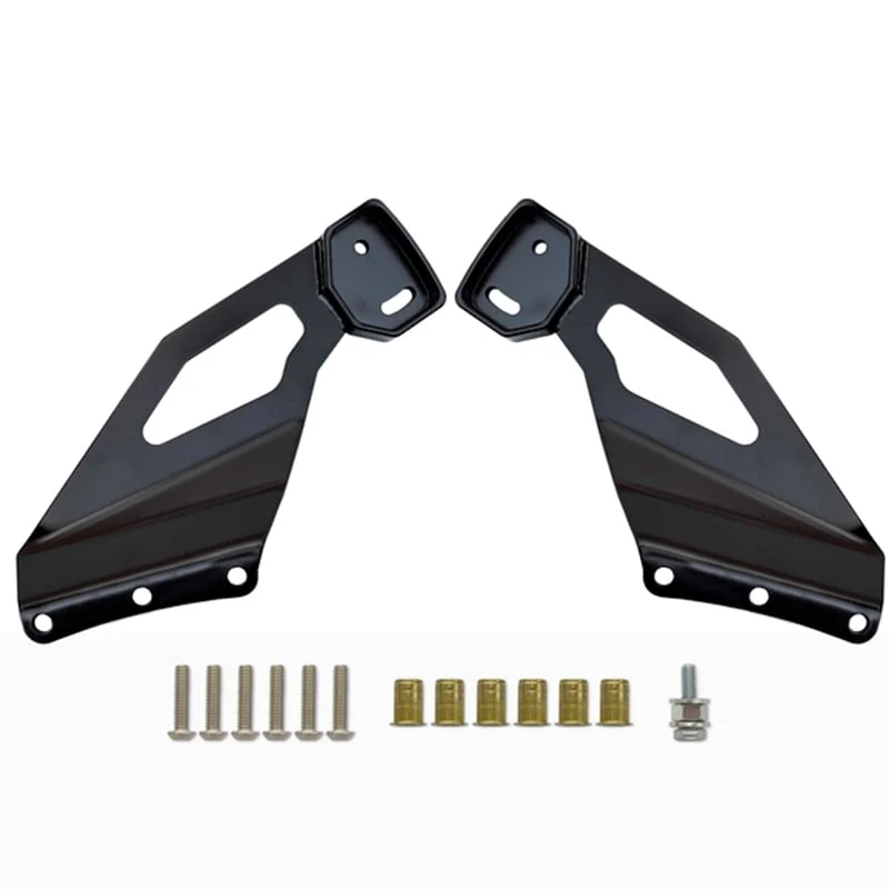 SoCal SuperTrucks 50" Rigid RDS (Curved) LED Light Bar Roof Mount Brackets 99-13 GMC / Chevrolet