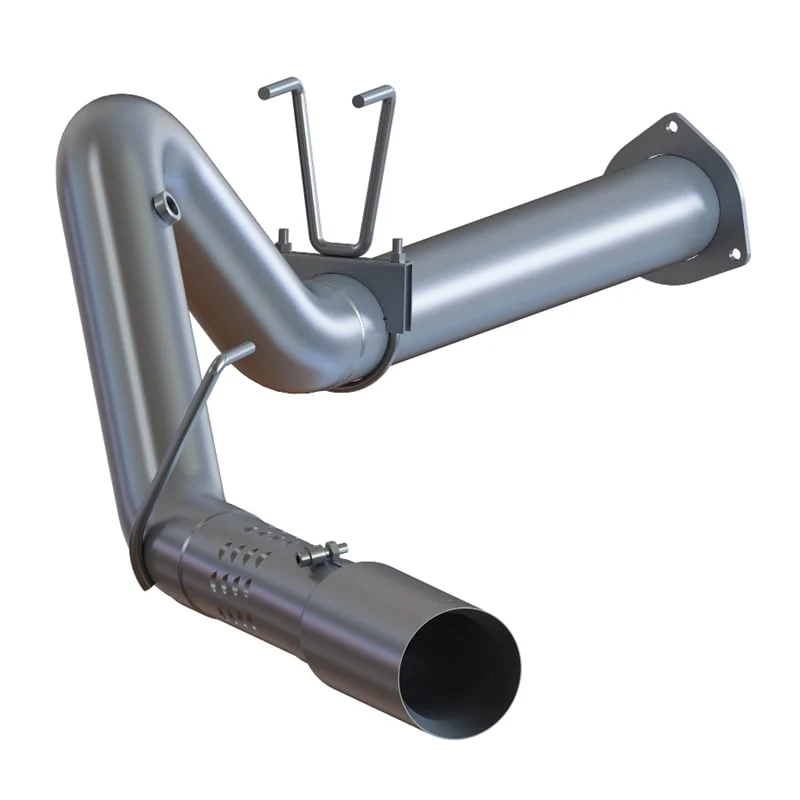 MBRP Armor Lite 4" DPF Back Aluminized Single Outlet Exhaust 11-16 Ford 6.7L Powerstroke