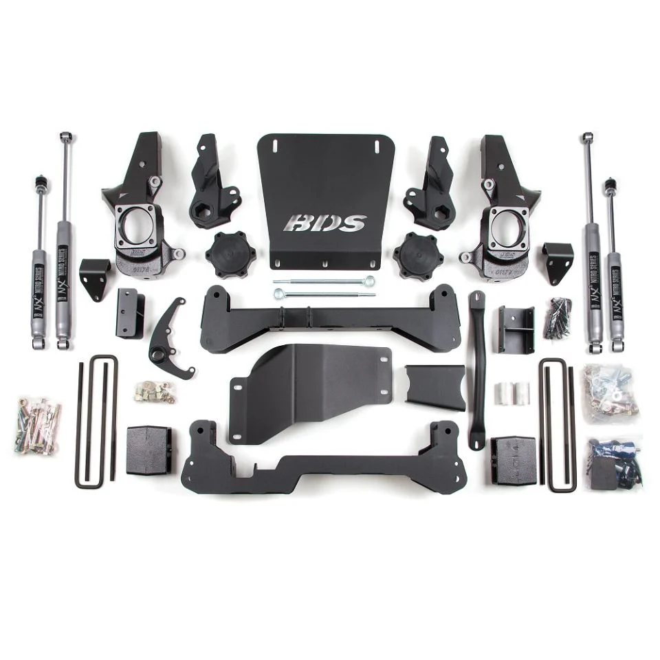 BDS Suspension 7" High Clearance Lift Kit 01-10 GM 2500HD / 3500 - Image 5