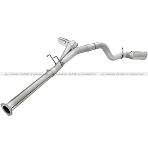 AFE Mach Force-Xp 4" Dual Side Exit Stainless Steel Exhaust System 11-14 Ford 6.7L Powerstroke - Image 2