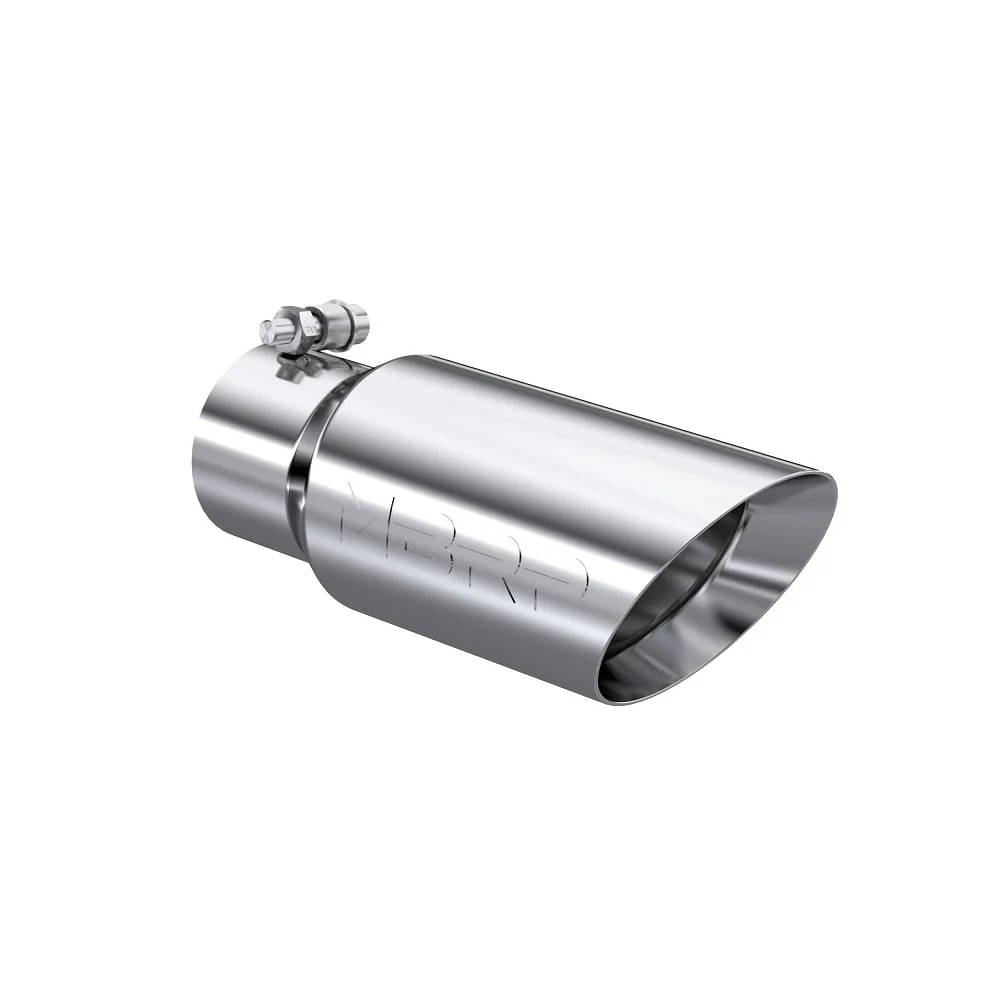 MBRP 3" Inlet | 4" Outlet Dual Wall Angle Cut Exhaust Tip T5156