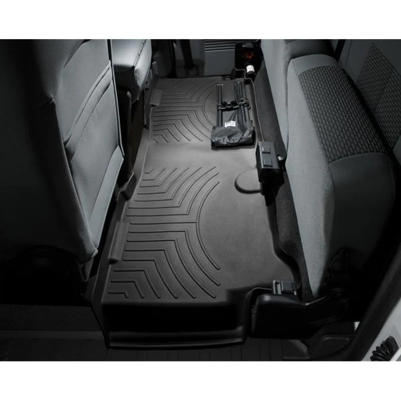WeatherTech DigitalFit Floor Liner Set (w/Over the Hump Front) 11-12 Ford SuperDuty Extended Cab - Image 3