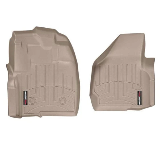WeatherTech DigitalFit Front Floor Liner 12-16 Ford SuperDuty Regular Cab - 2 Piece - Image 6