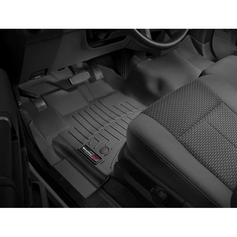 WeatherTech DigitalFit Front Floor Liner 12-16 Ford SuperDuty Regular Cab - Over The Hump - Image 2