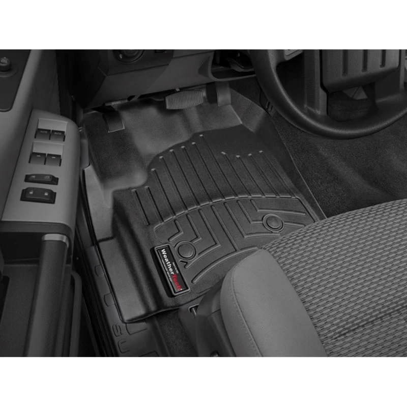 WeatherTech DigitalFit Front Floor Liner 12-16 Ford SuperDuty Extended & Crew Cab - 2 Piece - Image 2