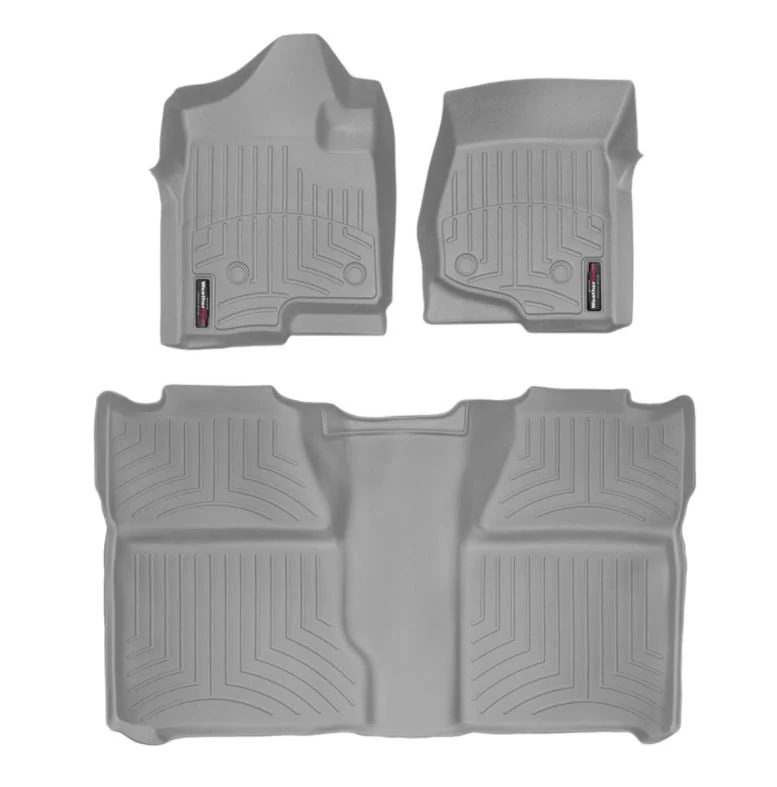 WeatherTech DigitalFit Floor Liner Set (2 Pc Front) 07.5-14 Chevy Silverado / GMC Sierra Crew Cab - Image 9