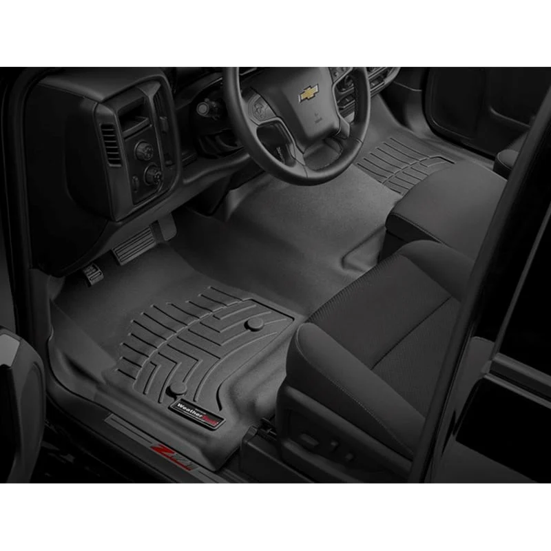 WeatherTech DigitalFit Floor Liner Set (Over Hump Front) 15-16 Chevy Silverado / GMC Sierra Crew Cab - Image 2