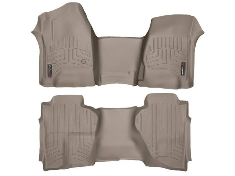 WeatherTech DigitalFit Floor Liner Set (Over Hump Front) 15-16 Chevy Silverado / GMC Sierra Ext Cab - Image 7