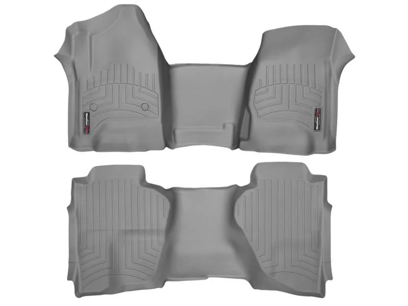 WeatherTech DigitalFit Floor Liner Set (Over Hump Front) 15-16 Chevy Silverado / GMC Sierra Ext Cab - Image 8