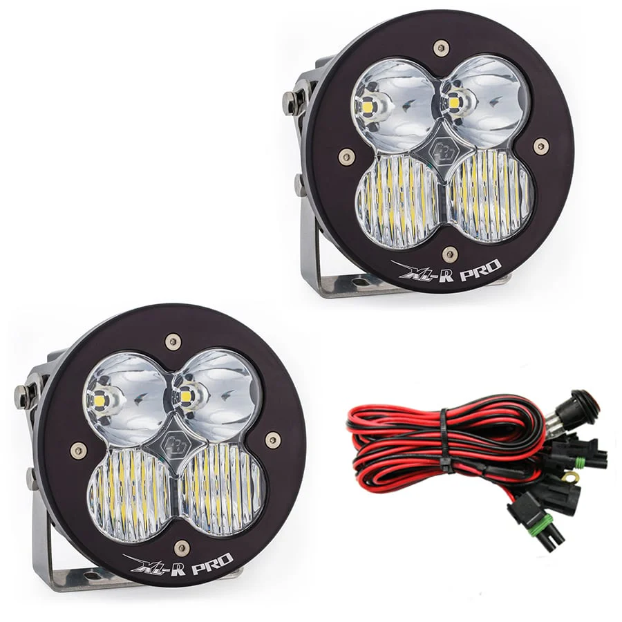 Baja Designs XL-R Pro  LED Light - Round - Pair Pack - Image 2