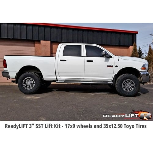 ReadyLIFT 69-1331 3" Front / 1" Rear SST Lift Kit 13-18 Ram 3500 - Image 4