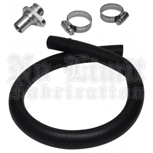 No Limit Fabrication Passenger Side Coolant Line Fix 08-10 6.4L Ford Powerstroke - Image 3