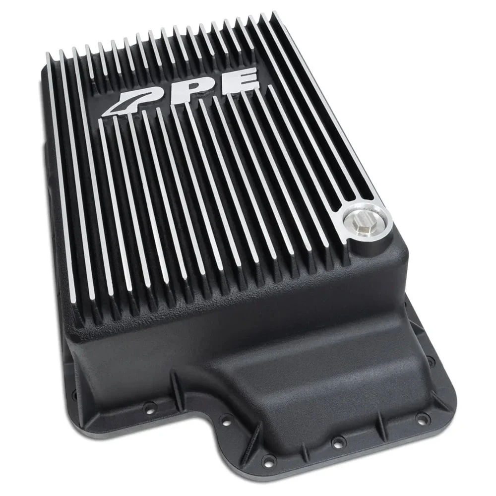 PPE Heavy-Duty Deep Aluminum Transmission Pan 03-10 6.0L/6.4L Ford Powerstroke - Image 4