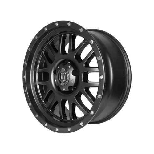 ICON Alloys 20" ALPHA Satin Black Wheel 8x170 Bolt Pattern - Image 3