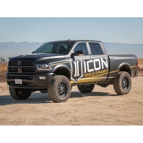 ICON Alloys 20" ALPHA Satin Black with Milled Windows Wheel 8x180 Bolt Pattern - Image 6
