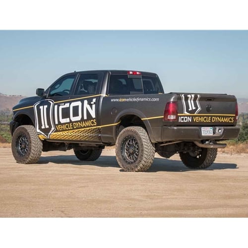ICON Alloys 20" ALPHA Satin Black with Milled Windows Wheel 8x6.5 Bolt Pattern - Image 9