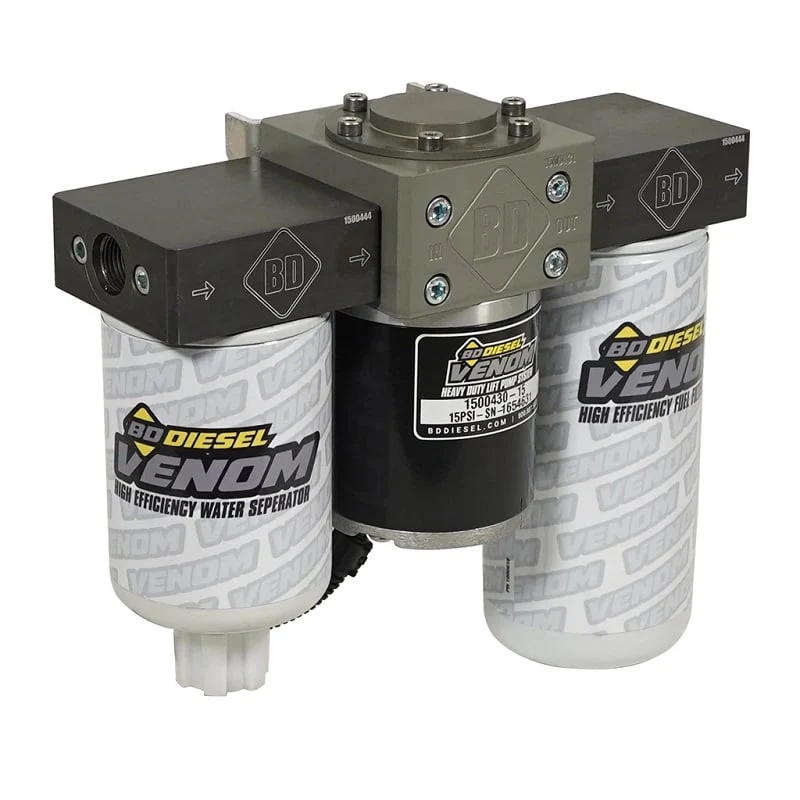 BD Venom Fuel Lift Pump with Filter and Separator 98.5-02 Dodge 5.9L Cummins - Image 2