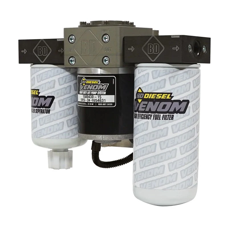 BD Venom Fuel Lift Pump with Filter and Separator 03-04.5 Dodge 5.9L Cummins