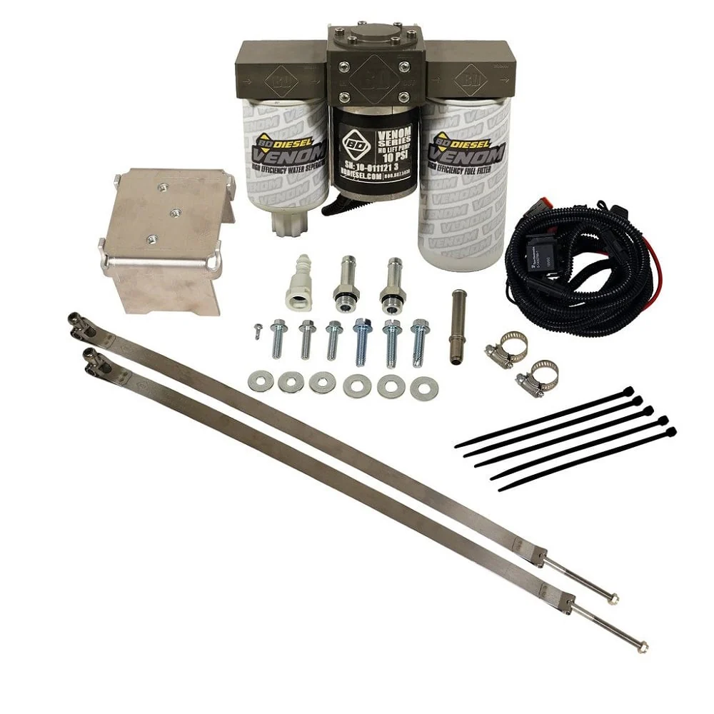 BD Venom Fuel Lift Pump with Filter and Separator 01-10 6.6L GM Duramax - Image 4