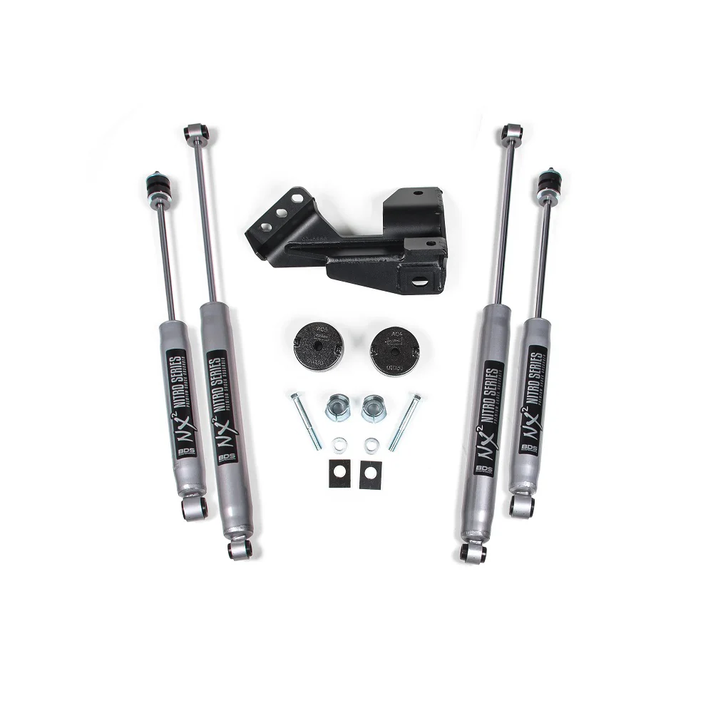 BDS Suspension 2" Leveling Kit with Shocks 17-19 Ford F-250 / F-350 SuperDuty - Image 2