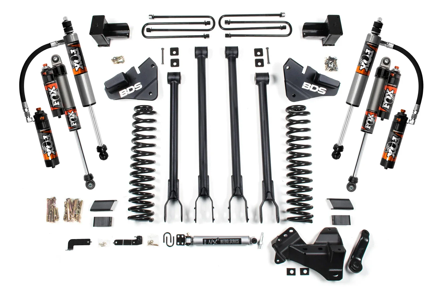 BDS Suspension 4" 4-Link Arm System 17-19 6.7L Ford Powerstroke - Image 10