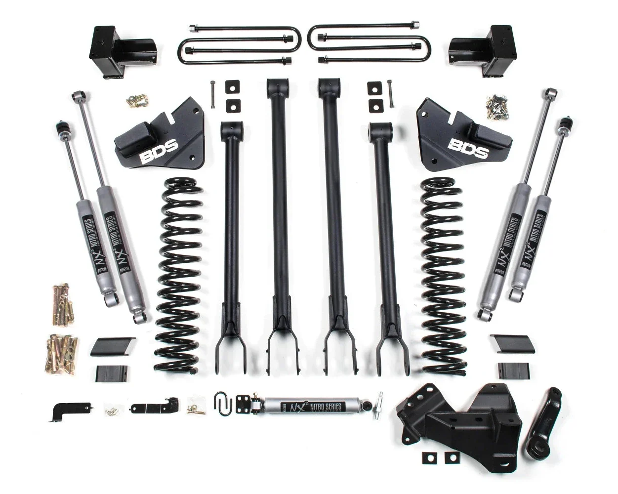 BDS Suspension 4" 4-Link Arm System 17-19 6.7L Ford Powerstroke - Image 7