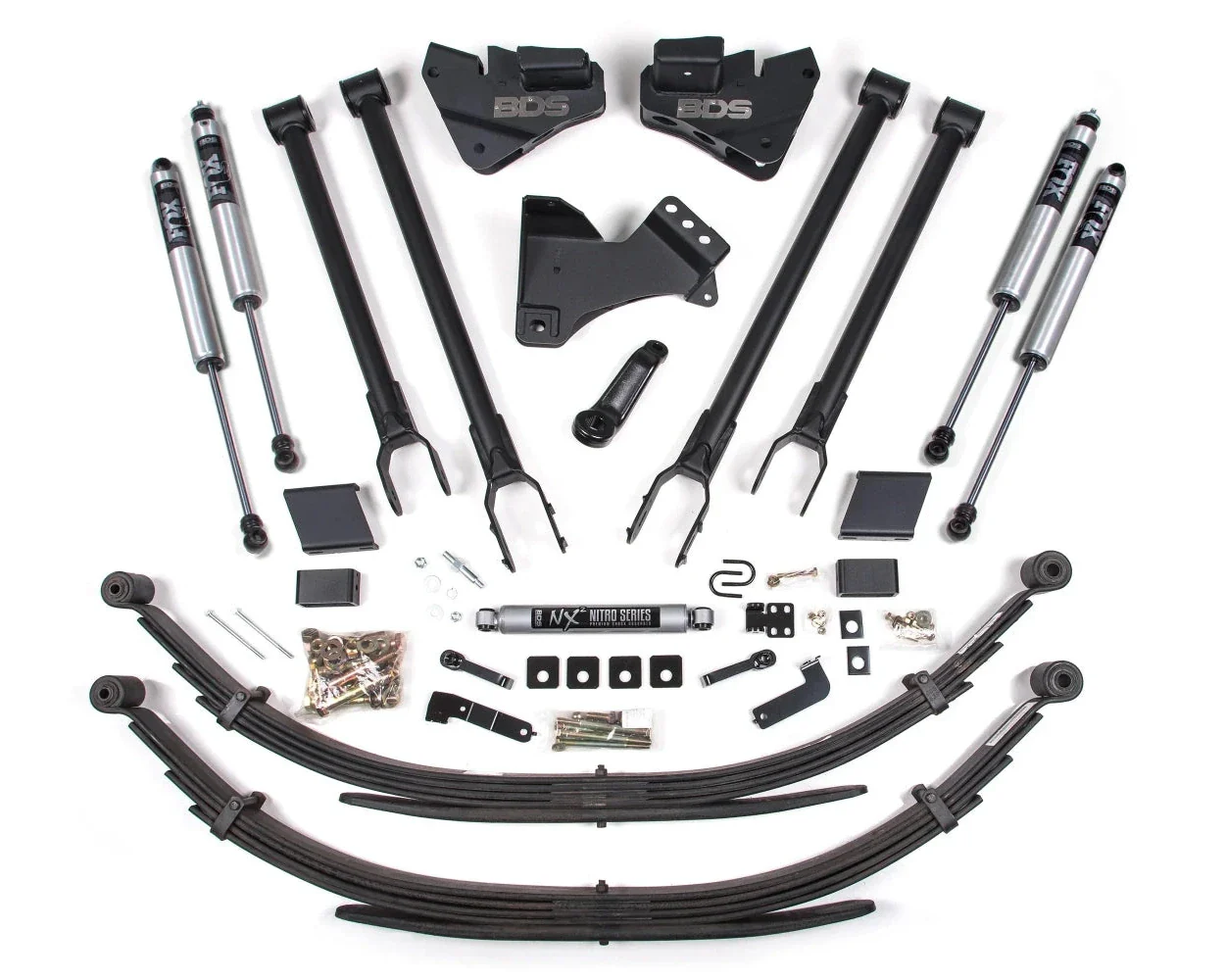 BDS Suspension 4" 4-Link Arm System 17-19 6.7L Ford Powerstroke - Image 9