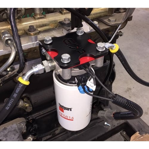 GDP MK-2 + Big Line Kit (Heated) Fuel Filtration System 13-18 Ram 6.7L Cummins - Image 2