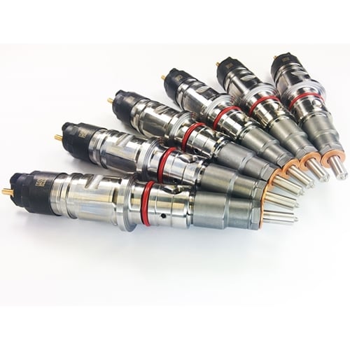 Dynomite Diesel Brand New No Core 50 Horsepower (15% Over) Injector Set 07.5-18 Dodge 6.7L Cummins - Image 2