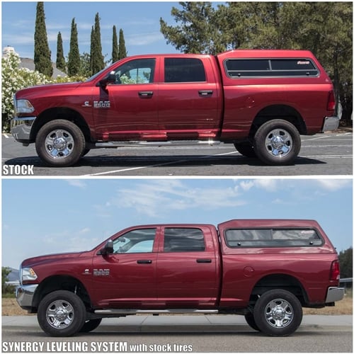 Synergy Progressive Rate Coil Spring Leveling Kit with Fox Shocks 13-25 Ram 6.7L Cummins - Image 3