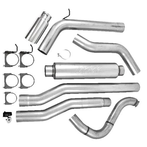 MBRP S6150409 4" Armor Plus Series Stainless Steel Turbo Back Exhaust 89-93 Dodge 5.9L Cummins - Image 2