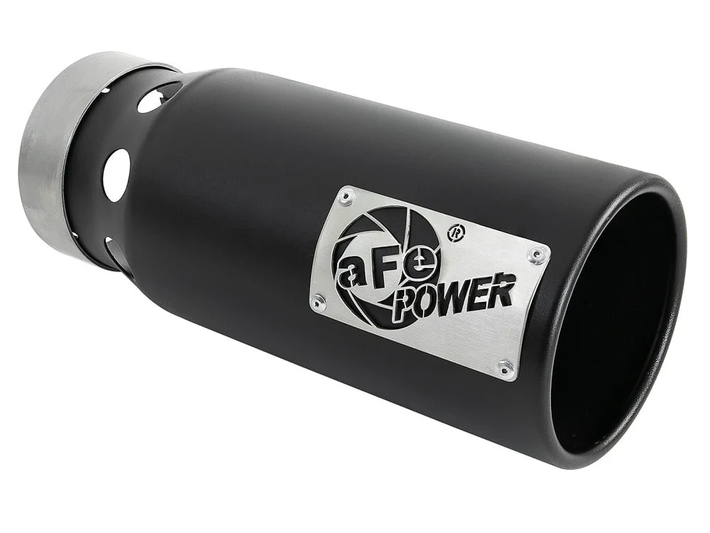AFE Saturn 4S Stainless Steel Intercooled 4" Inlet / 5" Outlet Exhaust Tip - Image 6