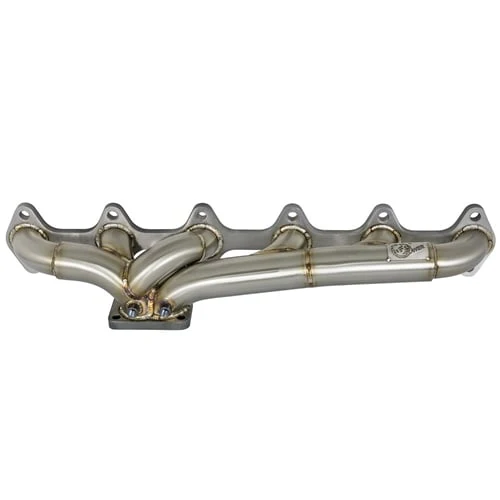 AFE Twisted Steel Stainless Steel Header with T4 Flange 03-07 Dodge 5.9L Cummins - Image 3