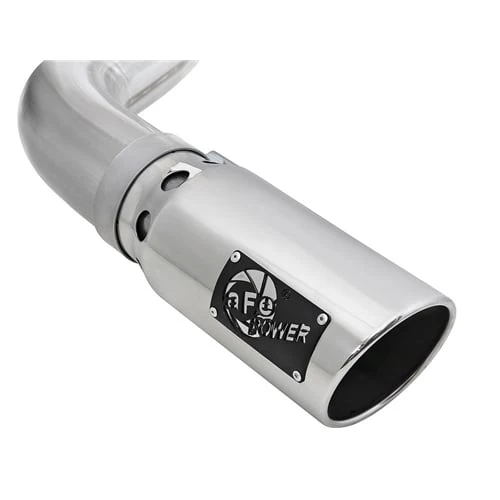 AFE Large Bore HD 4" Stainless Steel DPF Back Exhaust Kit 18-20 Ford F-150 3.0L Powerstroke - Image 3