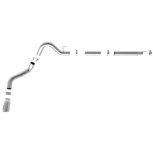 AFE Large Bore HD 4" Stainless Steel DPF Back Exhaust Kit 18-20 Ford F-150 3.0L Powerstroke - Image 7