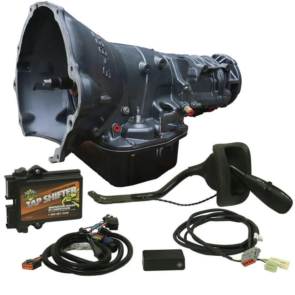 BD 1064194BFT Billet Input 48RE Transmission with Tapshifter 03-04 Dodge 5.9L Cummins 4WD