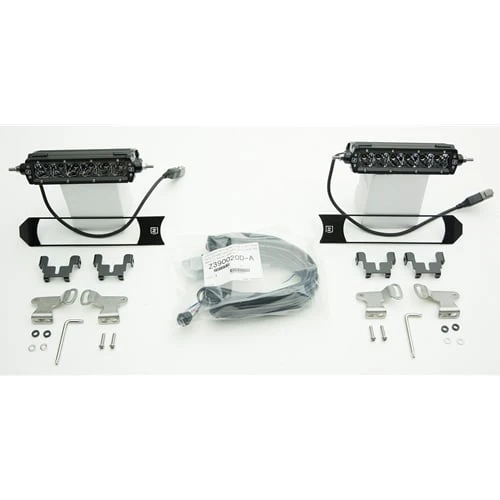 ZROADZ OEM Grille Light Bar and Black Brackets 17-19 Ford F-250/F-350 SuperDuty XLT - Image 2