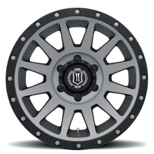 ICON Compression Wheels | 17" 6x5.5 0mm | Titanium - Image 3