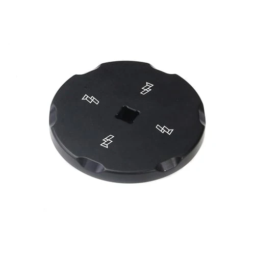 Industrial Injection Billet Black Anodized Front CP3 Access Cover 03-18 Dodge 5.9L / 6.7L Cummins - Image 2