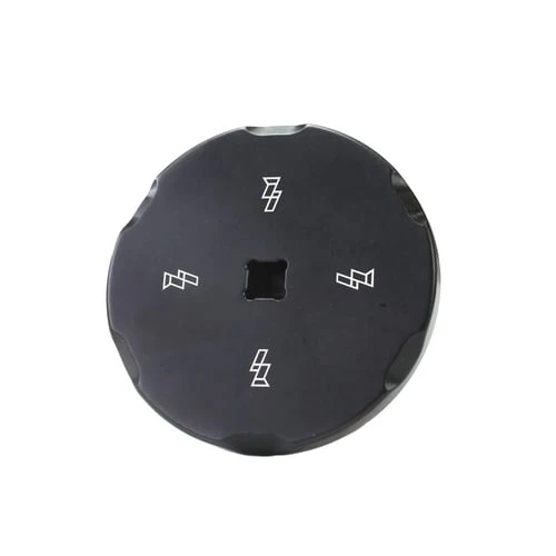 Industrial Injection Billet Black Anodized Front CP3 Access Cover 03-18 Dodge 5.9L / 6.7L Cummins - Image 5