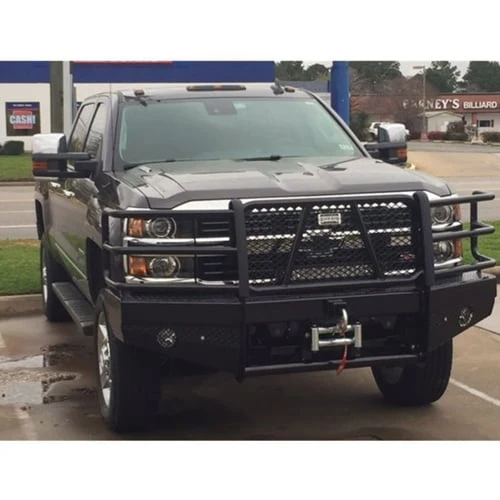 Ranch Hand FBC155BLR Sport Front Winch Ready Bumper 15-19 Chevrolet 2500/3500HD - Image 5