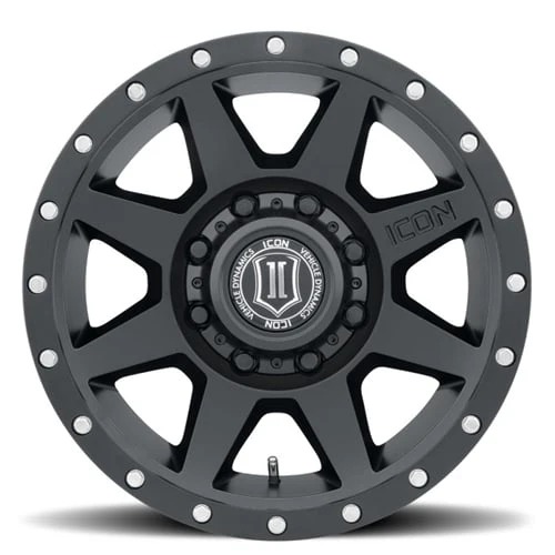 ICON Rebound Wheels | 17" 8x170  +6mm | Satin Black - Image 2